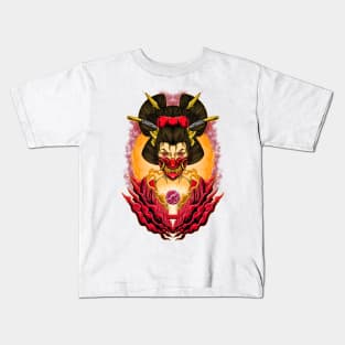 MONSTER GEISHA Kids T-Shirt